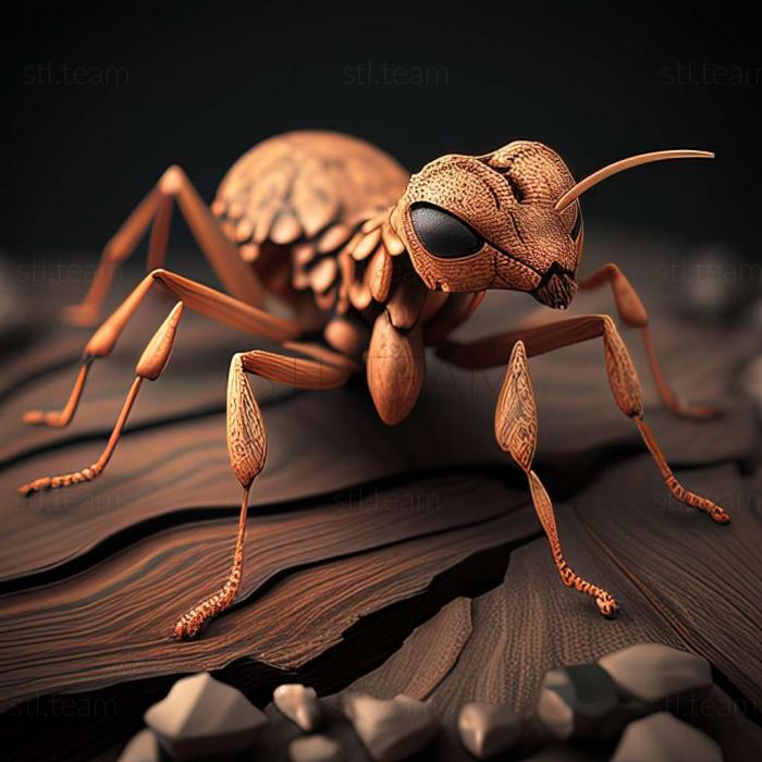 3D model Calyptomyrmex foreli (STL)